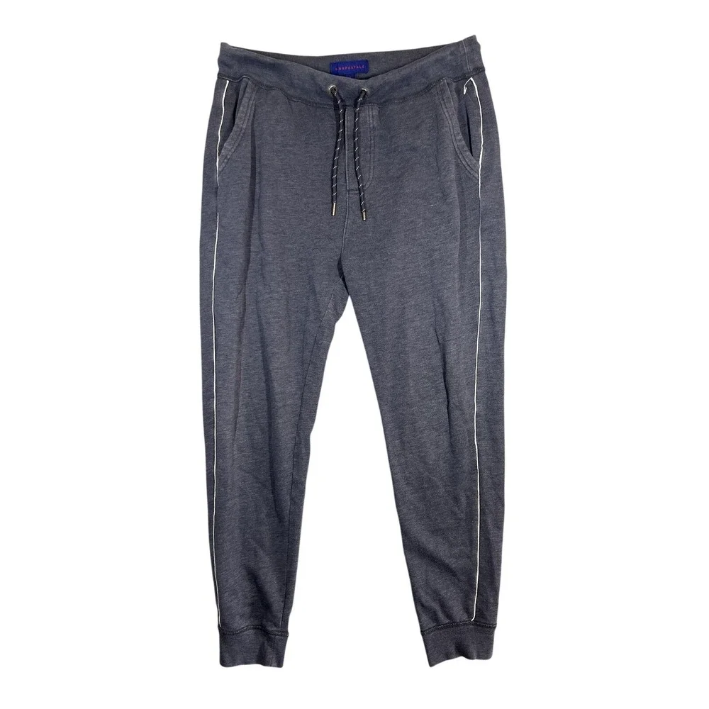 Aeropostale Women's M Blue Drawstring Jogger Sweatpants‎ Activewear Pants